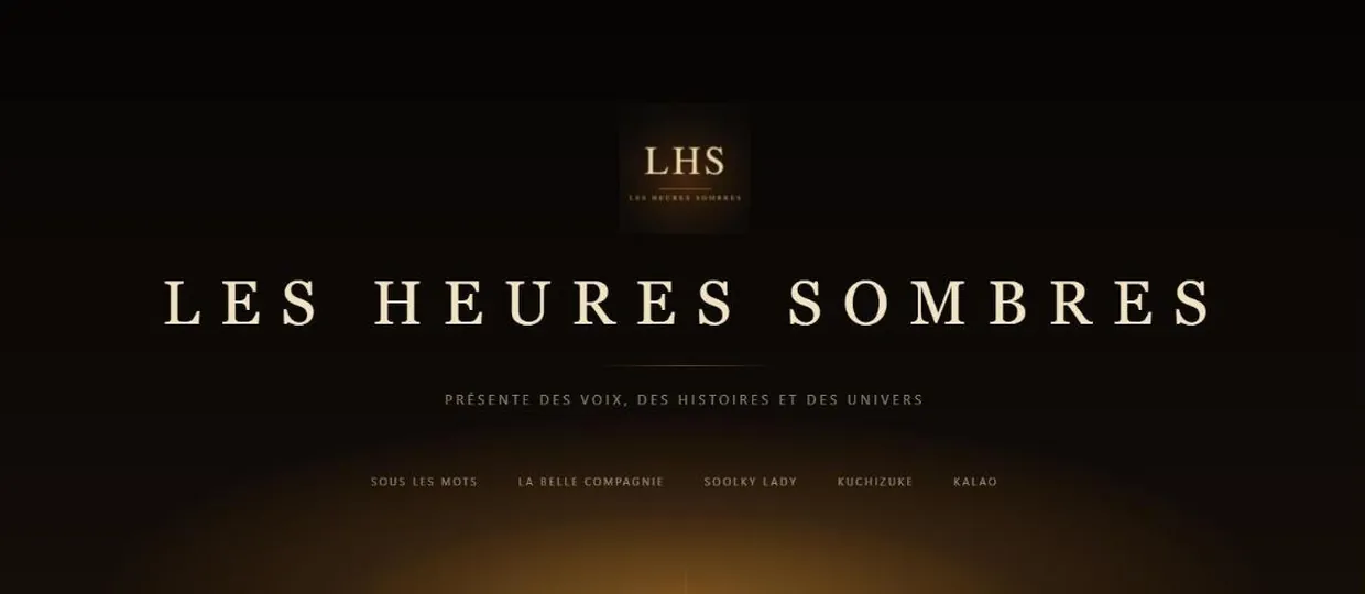 Site du label Les Heures Sombres