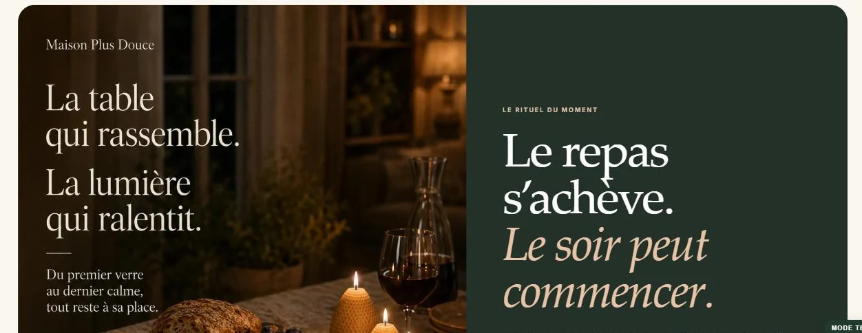 Projet Maison Plus Douce