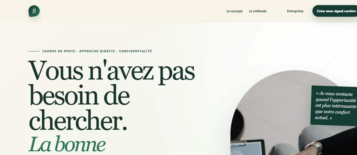 Démonstration de site pour une location urbaine